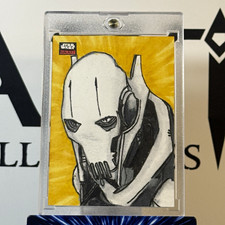 2021 Topps Star Wars Galaxy General Grievous Sketch by Andrew Perkins picture