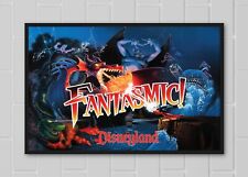 Disneyland Fantasmic Dragon Maleficent Murphy Fire Breathing Poster Print picture
