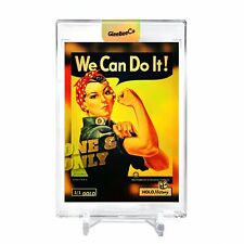 WE CAN DO IT World War II Poster Holo Gold Card 2023 GleeBeeCo #WCW3-G 1/1 picture