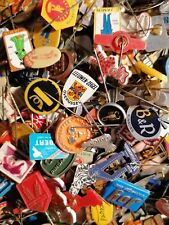1000's of pins. 100 European Vintage Metal Stick Pins. 100 random selected pins. picture