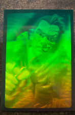 1995 FLEER BATMAN FOREVER Two-Face Hologram Insert Chase Collector Card picture