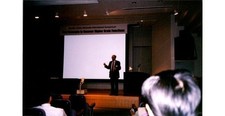 1990s Tohwa U. Symposium Speaker NMR Brain Function Photograph - Fukuoka picture