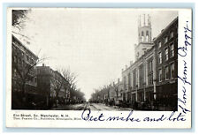 1905 Elm Street So, Manchester New Hampshire NH Unposted Antique Postcard picture