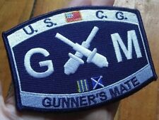 USCG ~ US Coast Guard ~ GM ~ Gunner's Mate Ratings Military Patch picture