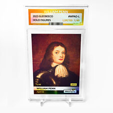 WILLIAM PENN Holographic Card 2023 GleeBeeCo Slabbed #WPAD-L Only /49 AWESOME picture