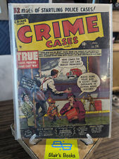 Golden Age Marvel / Atlas CRIME CASES COMICS #24 [1950] 1.0-1.5 (#24 is #1) picture