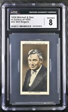 1936 Mitchell & Son Gallery of 1935 WILL ROGERS #23 CGC 8 NM-MT picture