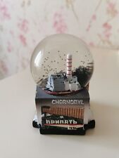 Chernobyl souvenir snow globe Pripyat disaster nuclear power plant Christmasgift picture