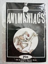 Animaniacs Pinky And The Brain Enamel Pin 1994 Warner Bros Original Package picture