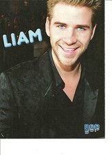 Liam Hemsworth, Mindless Behavior Double Sided Full Page Pinup picture