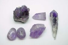 Amethyst Collection 1 Druzy 1 Polished 1 Bright 1 Royal Bahia 2 Tumbled Specimen picture