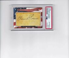 CLARENCE THOMAS PSA/DNA CERTIFIED AUTOGRAPH SIGNED CARD SUPREME COURT JUSTICE picture