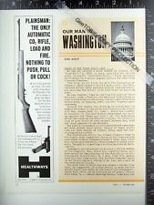1966 Healthways Plainsman co2 automatic Air Pellet BB rifle pistol advertisement picture