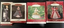 holiday barbie ornament lot vintage christmas picture