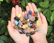Assorted Mix Tumbled Stones: SMALL, MEDIUM or LARGE Sizes Wholesale Bulk Lots picture