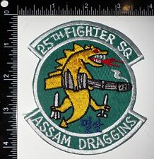 USAF 25th Fighter Squadron Assam Draggins Patch picture