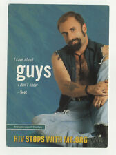 HIV Stops With Me Advertising Postcard #3 picture