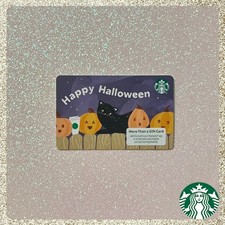 🎃 2025 Starbucks Happy Halloween Gift Card MINT Condition picture