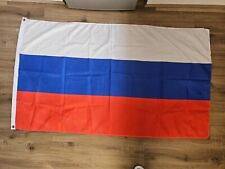 Russia Federation National flag 5x3ft 150cmx90cm In Very Good Condition  picture
