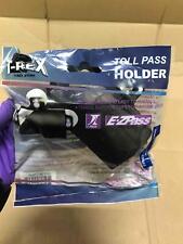 T-Rex EZ Pass/I-Pass Holder for Car, Hold Tightly WSHLD w/ 3 Suction Cups, Black picture