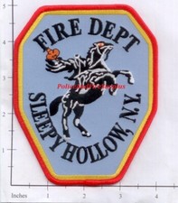 New York - Sleepy Hollow NY Fire Dept Patch v2 - Headless Horseman picture