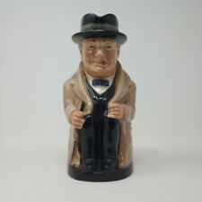 Vintage Royal Doulton Winston Churchill Character Toby Jug Mug England picture