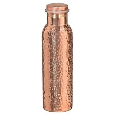 Hammered Pure Copper Water Bottle 950 ml (32oz) Pure Copper Flask Health Benefit picture