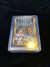 Flickback Year 1962 Trivia Challenge Playing Cards - picture