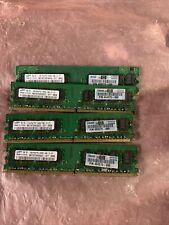 Vintage Old Working Lot Of 4 Samsung Pc2 6400u-666 Memory F3–9 picture