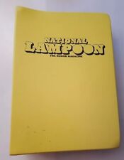 NATIONAL LAMPOON MAGAZINES 1975  BINDER Jan-May, July-Dec, Missing June, VTG picture