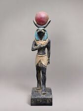 Egyptian Statue of Ra Harakhte Sun God crowned with a solar disk made in egypt picture