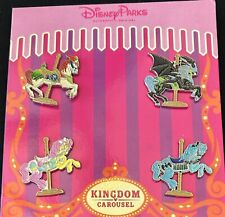 2017 Disney  Trading Kingdom Carousel 4 Pin Booster Pack picture