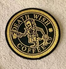 death wish coffee gold lucky larry patch mug swag st patrick’s day collectibles picture