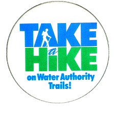 TAKE A HIKE on New York State Waterway Trails - 1985  Recreation Areas button picture