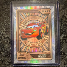 Topps 2026 Topps Mint Disney Pixar Cars Lightning McQueen Bronze #10 Hologram picture
