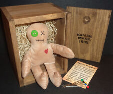 Voodoo Doll ~ Poppet of Salem, Massachusetts 1692 in Wooden Shipping Crate picture