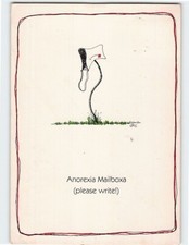 Postcard Anorexia Mailboxa Please Write Mailbox Art Print picture