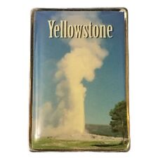 Yellowstone National Park Geyser Scenic Travel Souvenir Pin picture