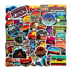 US State Stickers (50 pcs) Waterproof RV Stickers - Cute RV Decal Usa States 50 picture