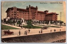 Galveston, Texas TX - Beautiful View & Scene at Hotel Galvez - Vintage Postcard picture