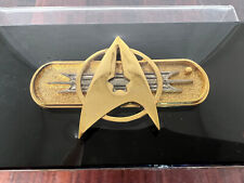 Vintage Star Trek 1992 Paramount Pictures Officer's Bar Pin Brooch ⚡RARE⚡ Sealed picture