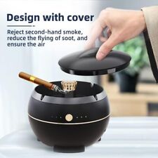 Smokeless Ashtray With Air Purifier Electronic Ashtray Negative Ions Household picture