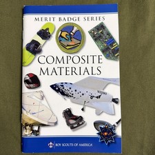BSA Composite Materials Merit Badge Series Pamphlet Book Boy Scouts of America picture