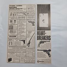 1967 VINTAGE CROSMAN & EASTERN FIREARMS CORPORATION PRINT ADS LOT picture