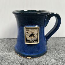Sunset Hill Stonewear Hand Thrown Mug MAMMOTH CAVE NATIONAL PARK blue drip glaze picture