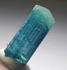 Tourmaline crystal bi color blue open color terminated finest quality picture