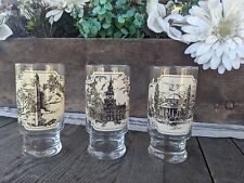 Vintage Federal Heritage Collector Series Drinking Glasses picture