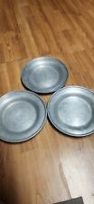 WW 1 US Navy Mess Plates U.S.N Stamped Set Of 3 picture