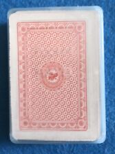 1 Deck Mini Playing Cards Miniature Travel Tiny Poker Deck - Red New  With Case picture
