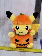 Plush Halloween Pumpkin Pikachu Pokemon Center Original Japan Limited picture